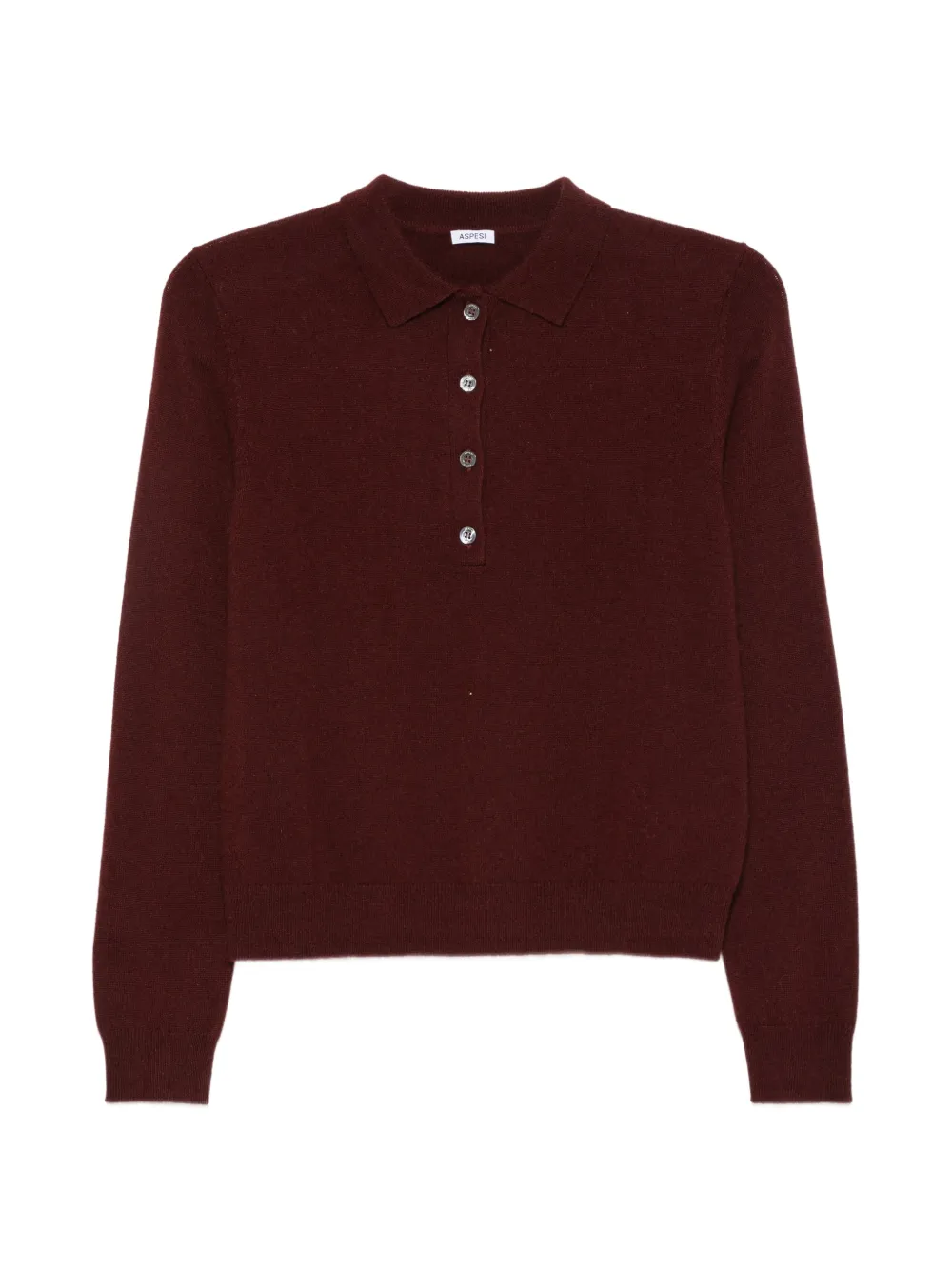 ASPESI cashmere polo top