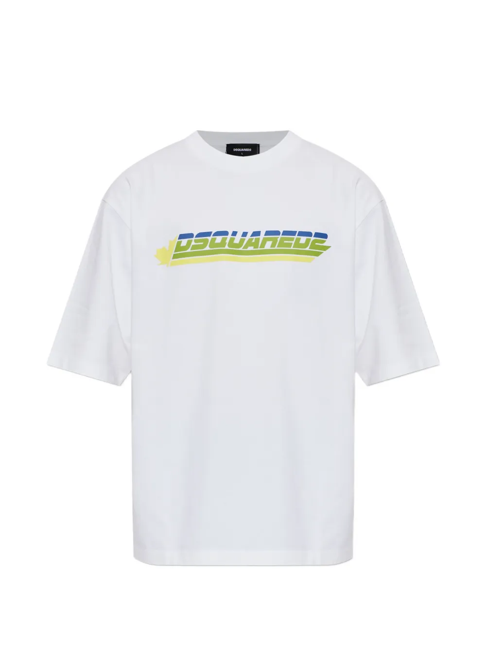 Dsquared2 Logo-print Cotton T-shirt In White