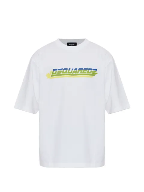 DSQUARED2 logo-print cotton T-shirt