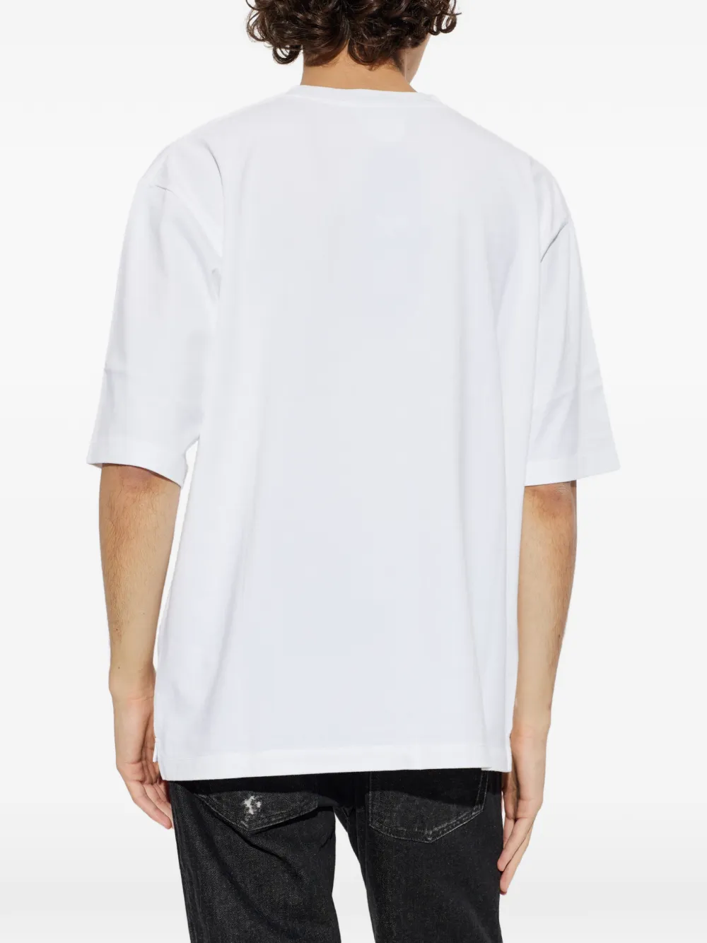 DSQUARED2 Katoenen T-shirt met logoprint Wit