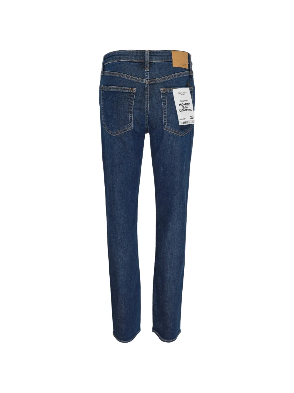 rag & bone Sutton slim-fit jeans Blauw