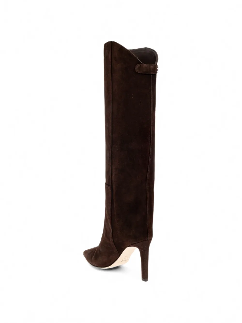 Jimmy Choo Alizze Knee Boot 85 In Brown
