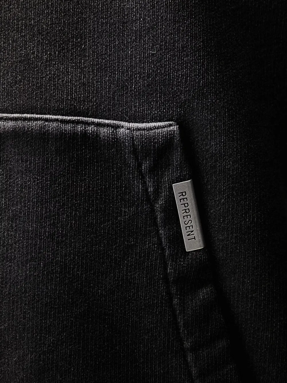 Represent Owners Club contrast hoodie Zwart