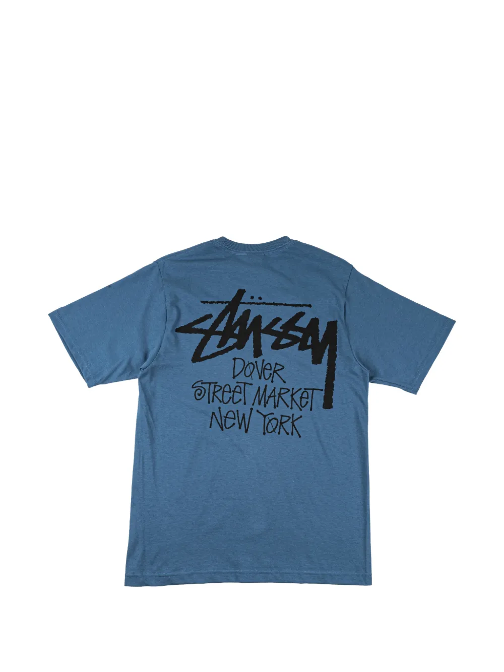 Stüssy Dover Street Market New York T-shirt Blauw