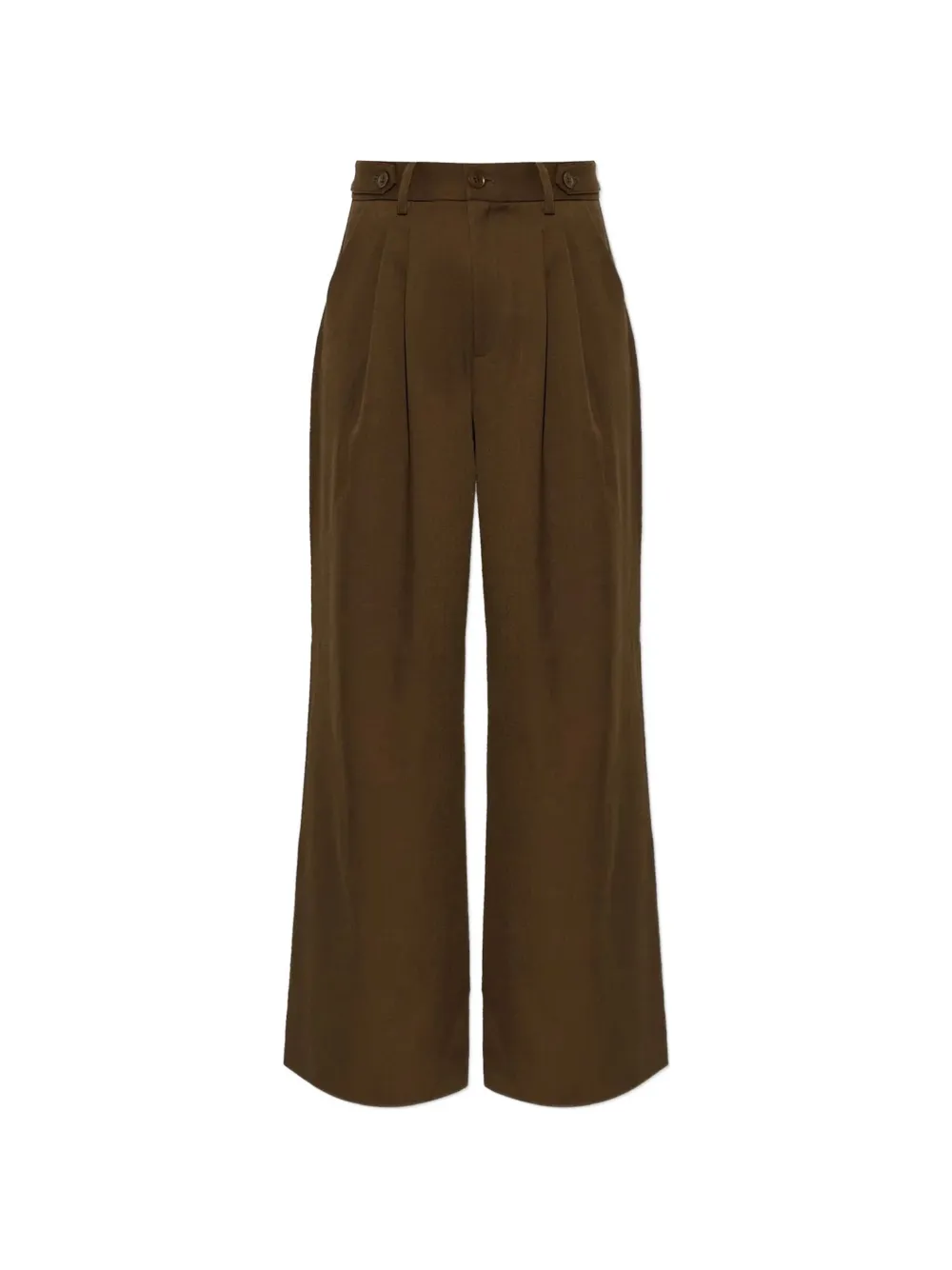 Gestuz Gzstacy pleated wide-leg trousers Bruin