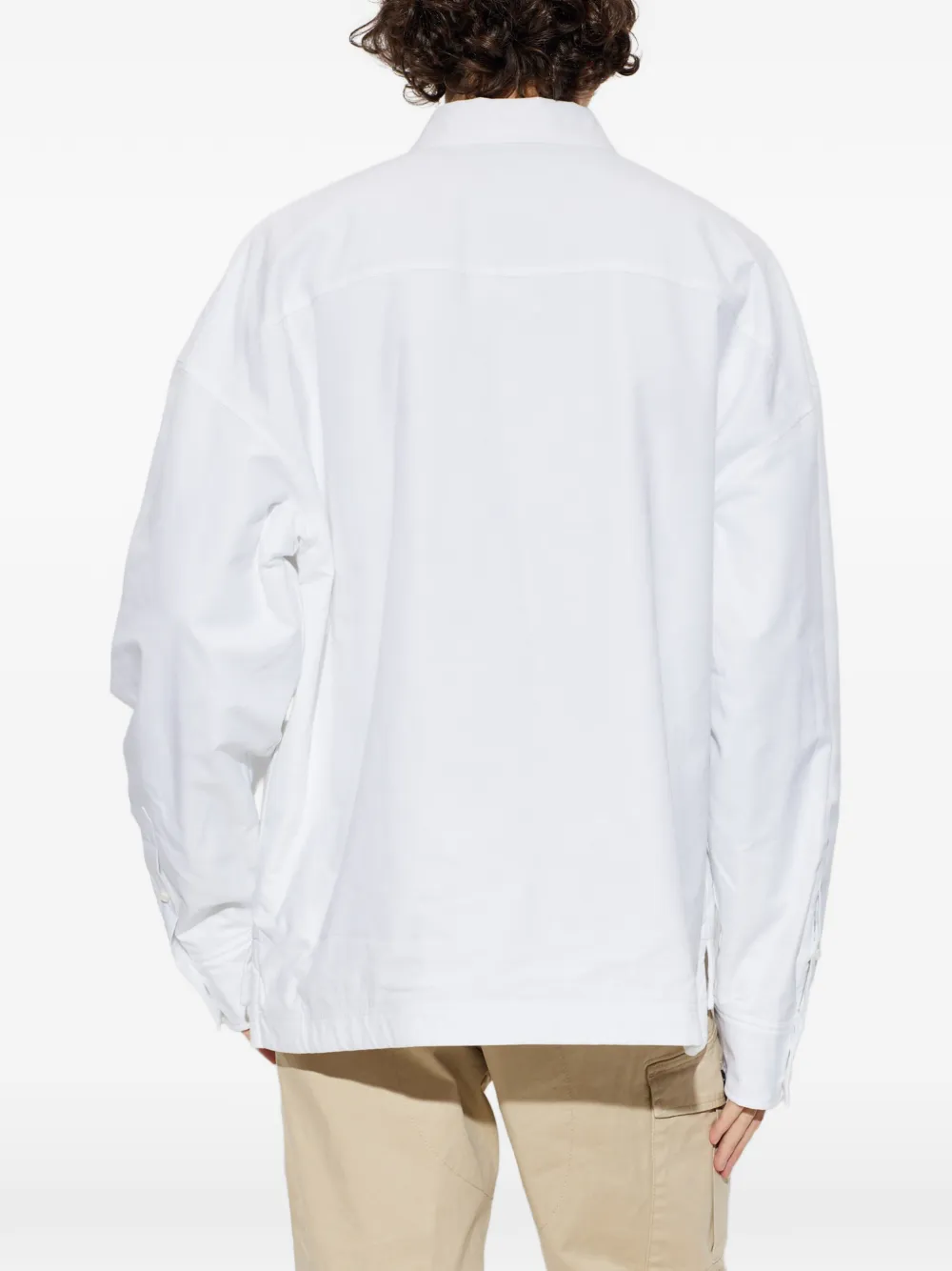DSQUARED2 Poloshirt met logoprint Wit