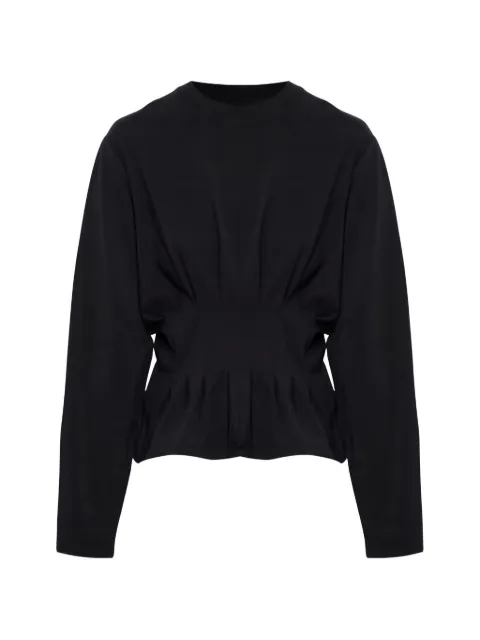 Gestuz GZinez pleated peplum top