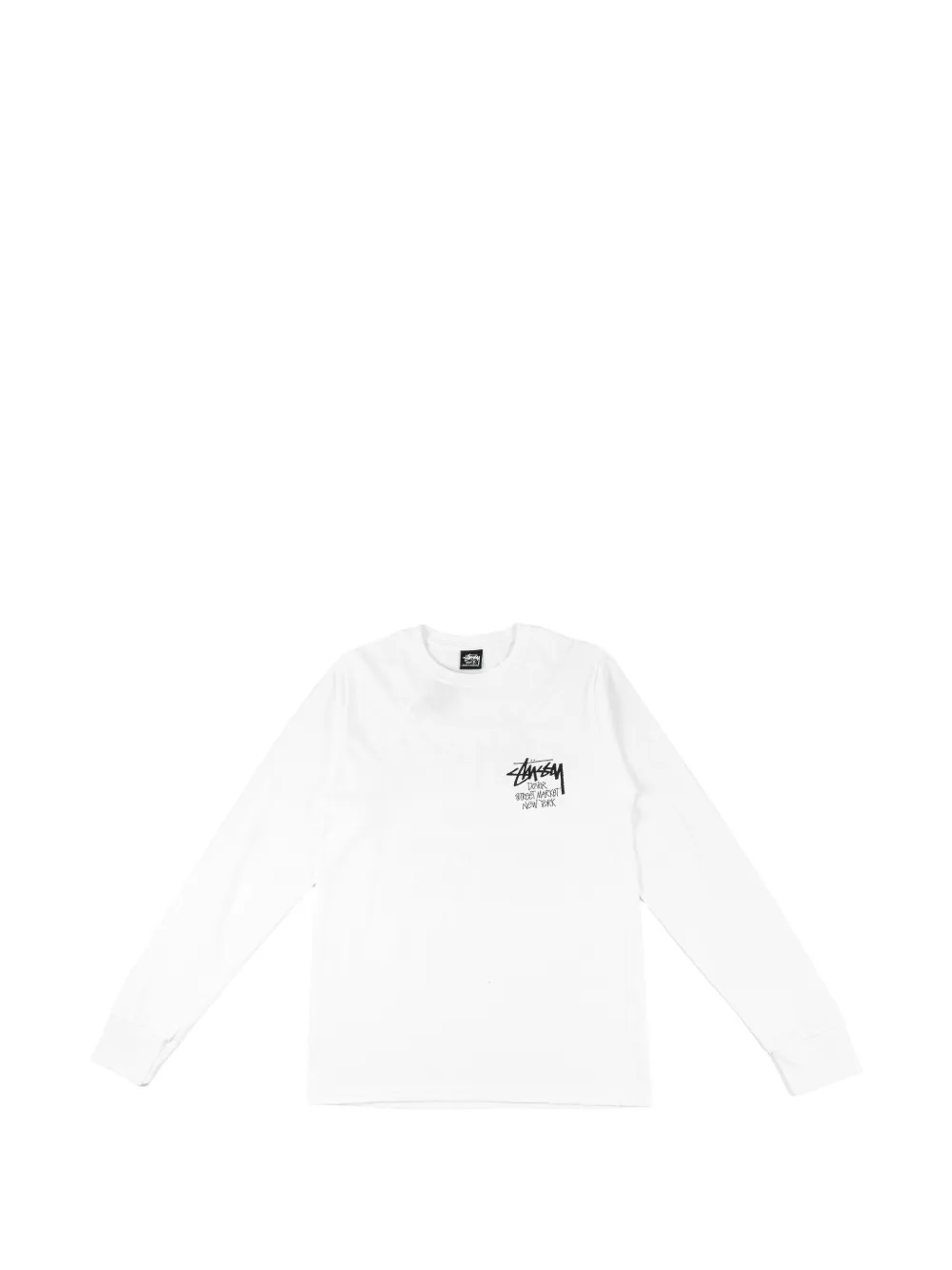 Stüssy x Dover Street Market logo-print T-shirt - Blanc Stüssy x Dover Street Market logo-print T-shirt - Blanc