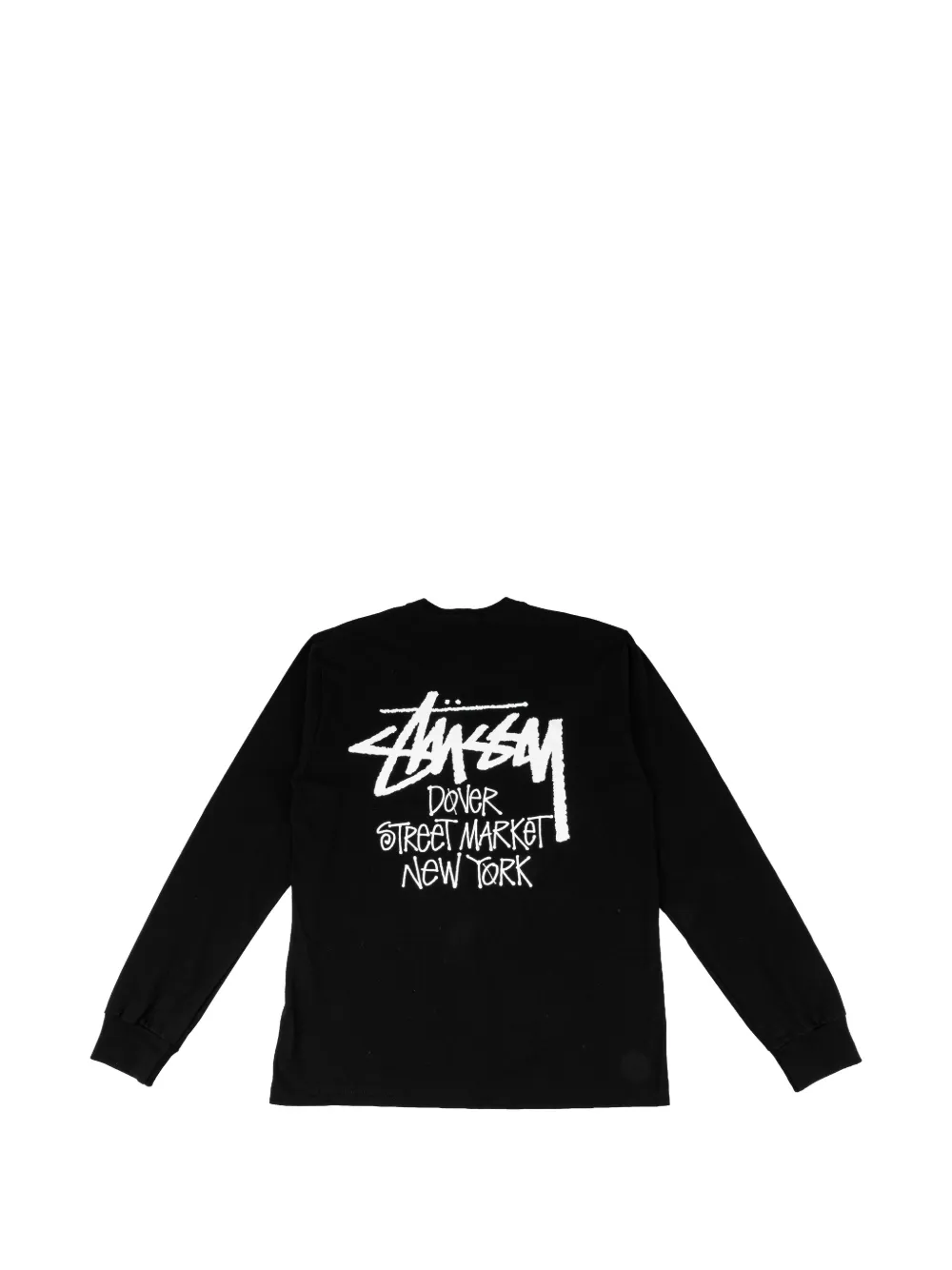 Stüssy Dover Street Market T-shirt met logo-print Zwart