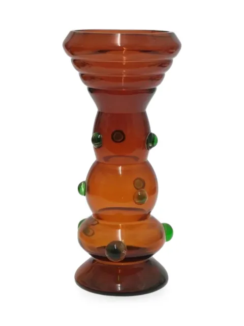 ENZO DE GASPERI beaded crystal vase