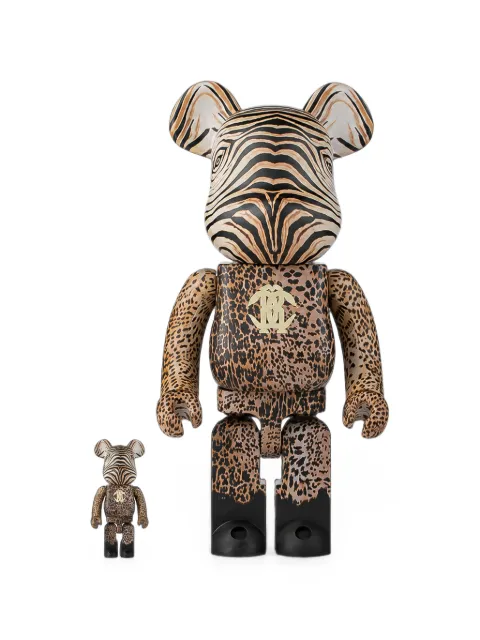 MEDICOM TOY x Roberto Cavalli x Be@rbrick 100% and 400% figures set (set of two)
