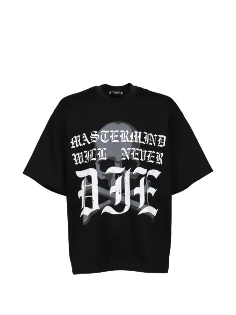 Mastermind Japan WILL NEVER DIE SS TEE / BLK