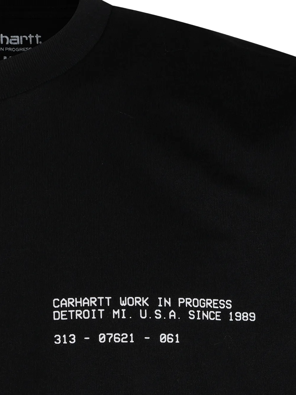 Carhartt WIP Feather Progress T-shirt Zwart