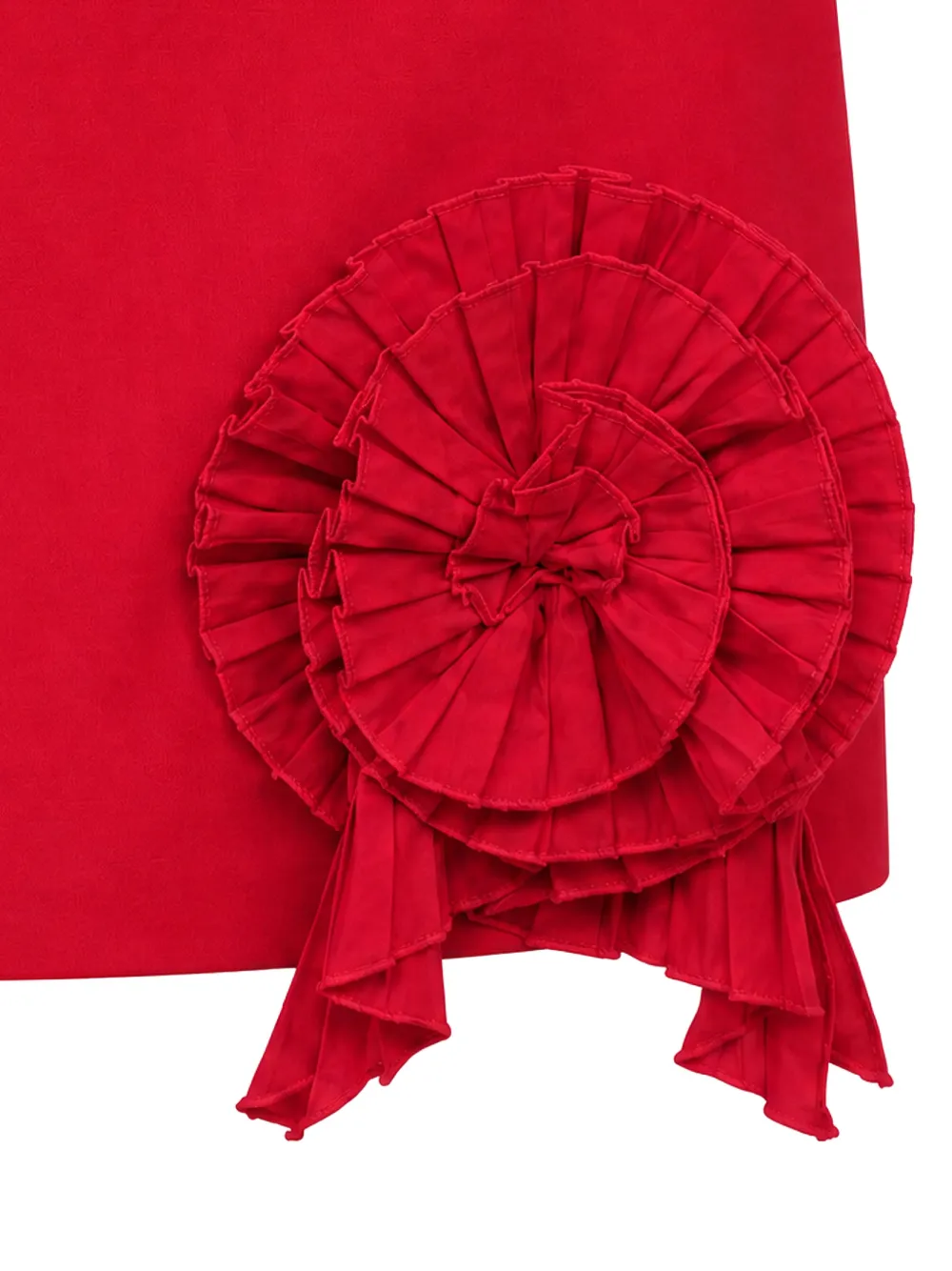 Blumarine Mini-rok verfraaid met rozet Rood
