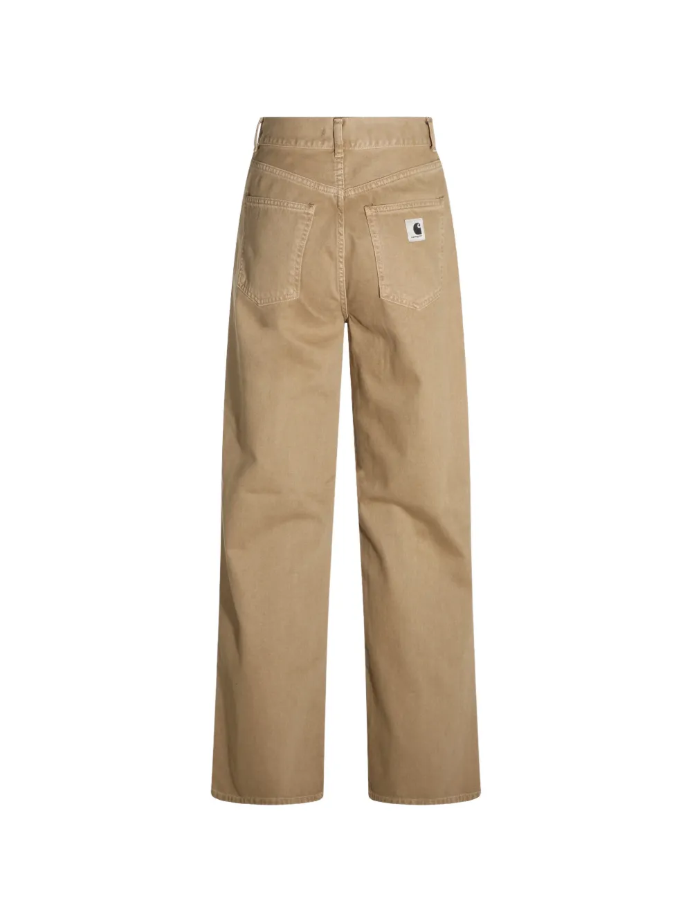 Carhartt WIP Broek met wijde pijpen Beige