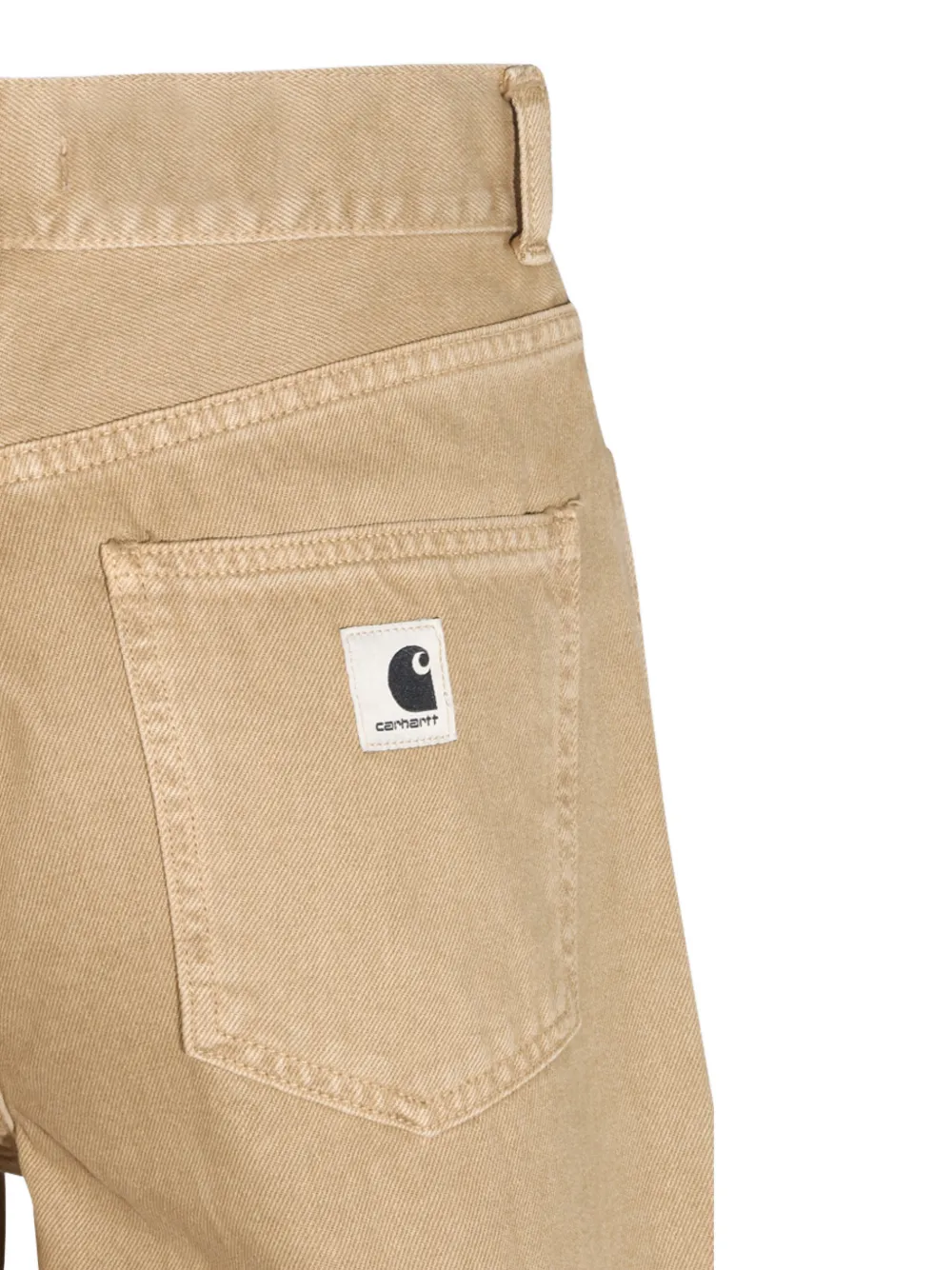 Carhartt WIP Broek met wijde pijpen Beige