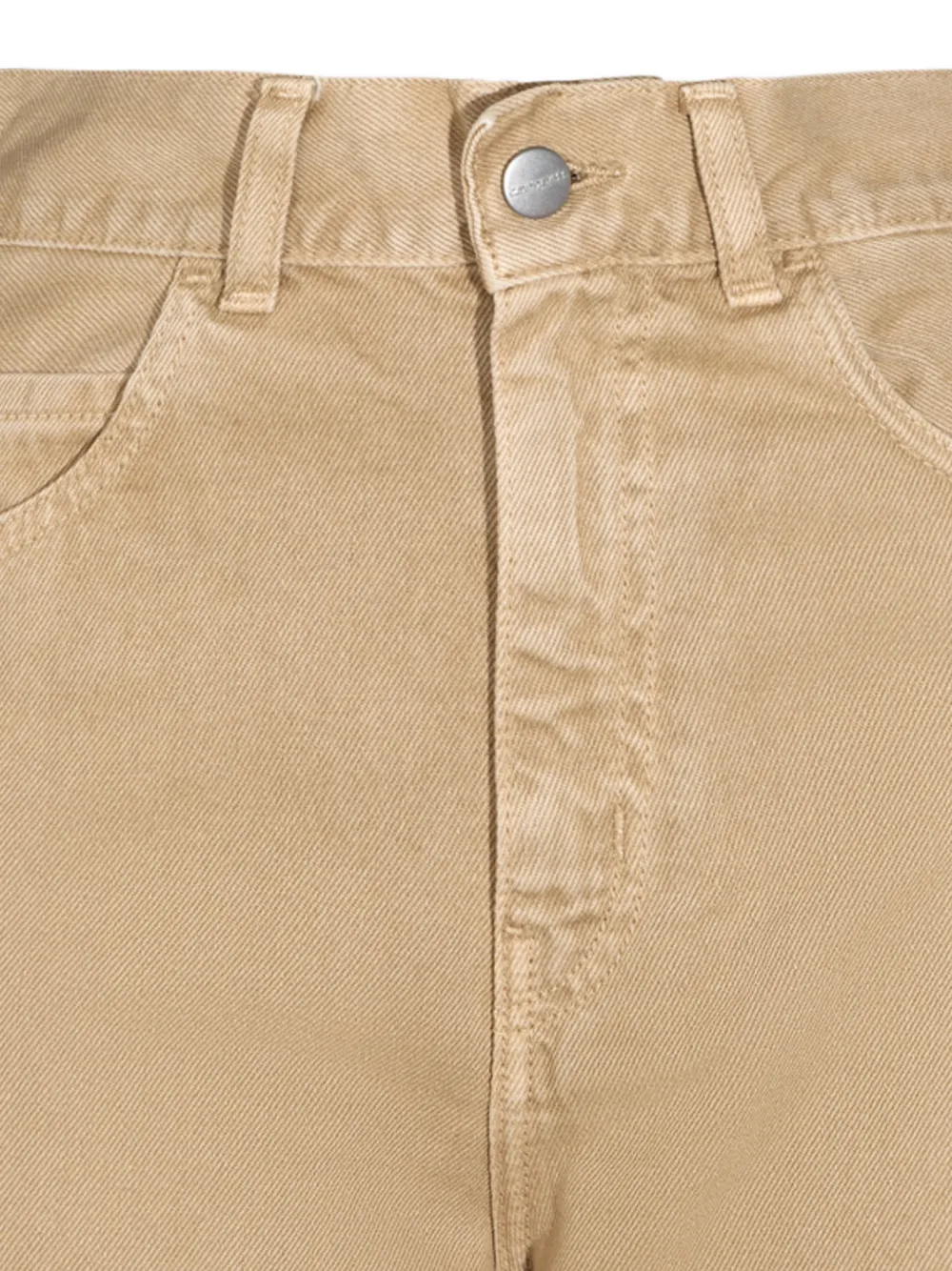 Carhartt WIP Broek met wijde pijpen Beige