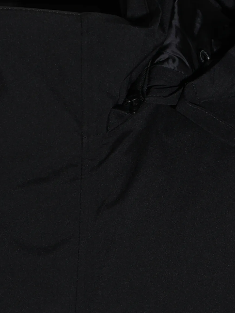 Herno hooded parka Zwart