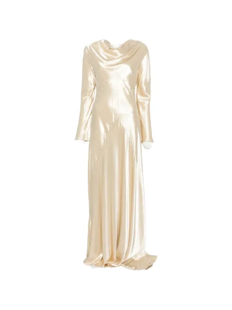 Erika Cavallini open-back maxi dress