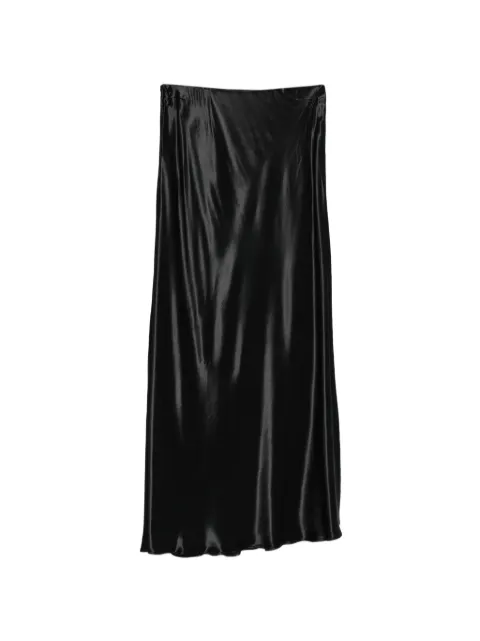 Erika Cavallini  satin-finish midi skirt