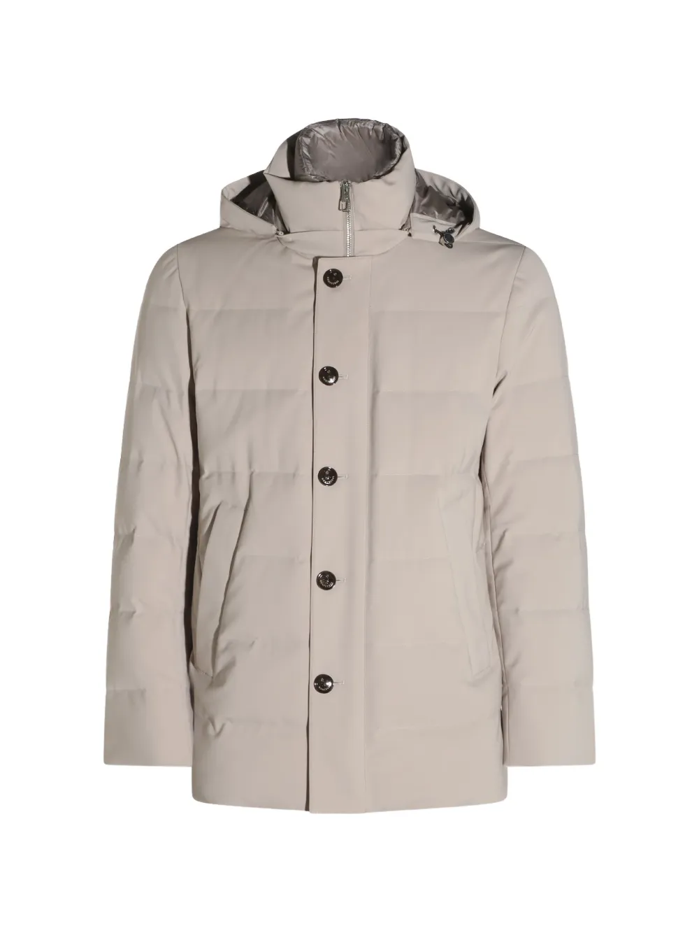 Montecore Hooded Padded Coat In Neutral