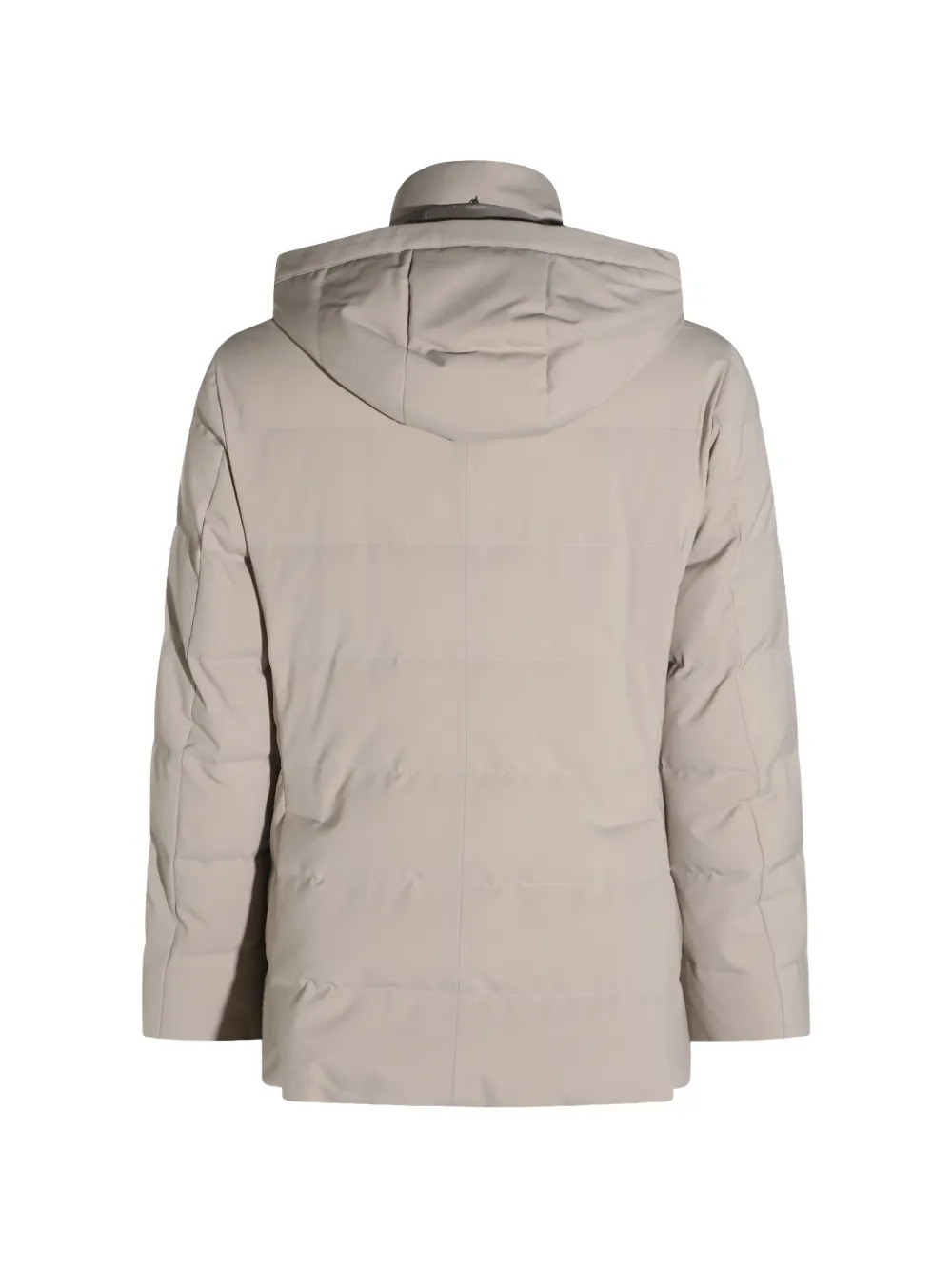 Montecore Gewatteerde jas met capuchon Beige