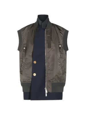 sacai（サカイ）ベスト・ジレ - FARFETCH