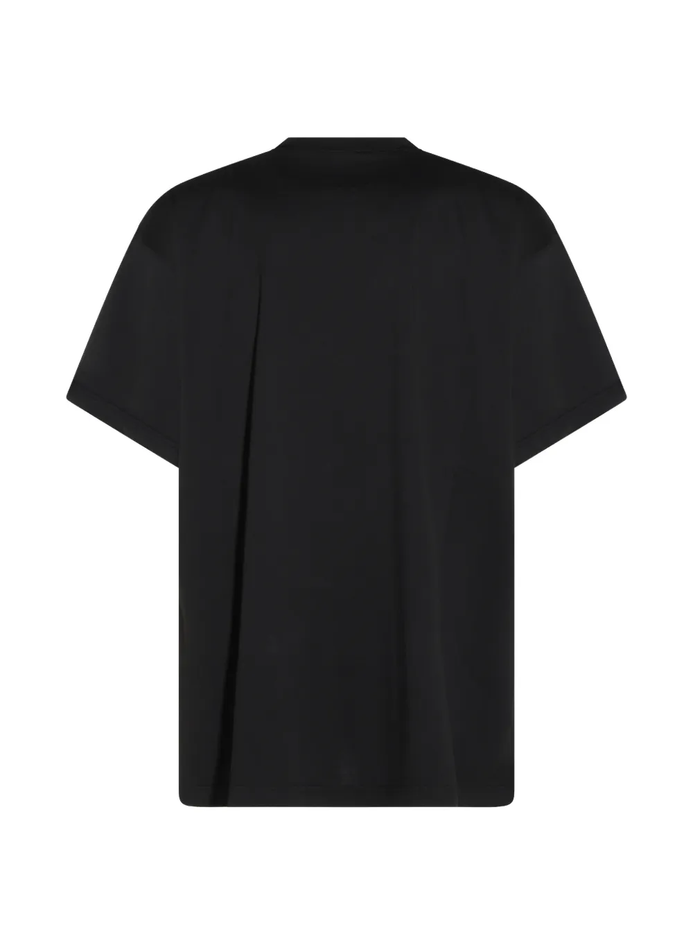 Balenciaga T-shirt met verlaagde schouders en logoprint Zwart