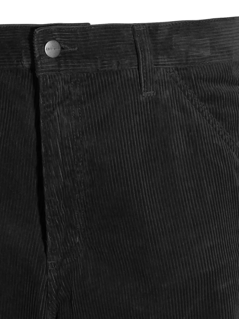 Carhartt WIP Ribfluwelen broek Zwart