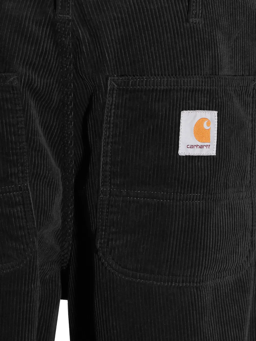 Carhartt WIP Ribfluwelen broek Zwart