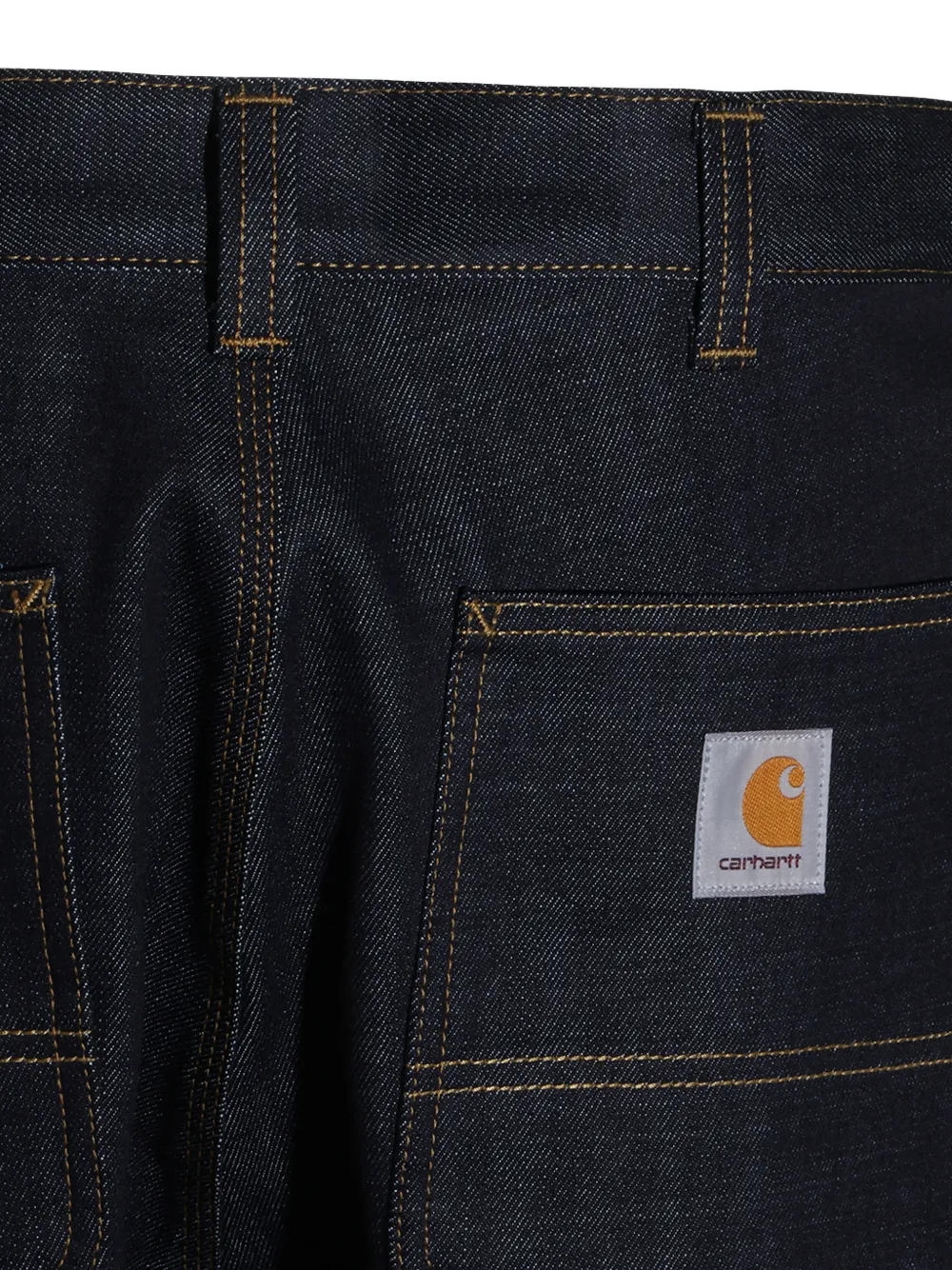 Carhartt WIP OG contrast-stitch jeans Blauw