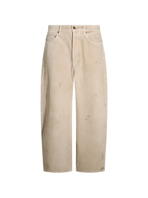 Balenciaga distressed faded jeans