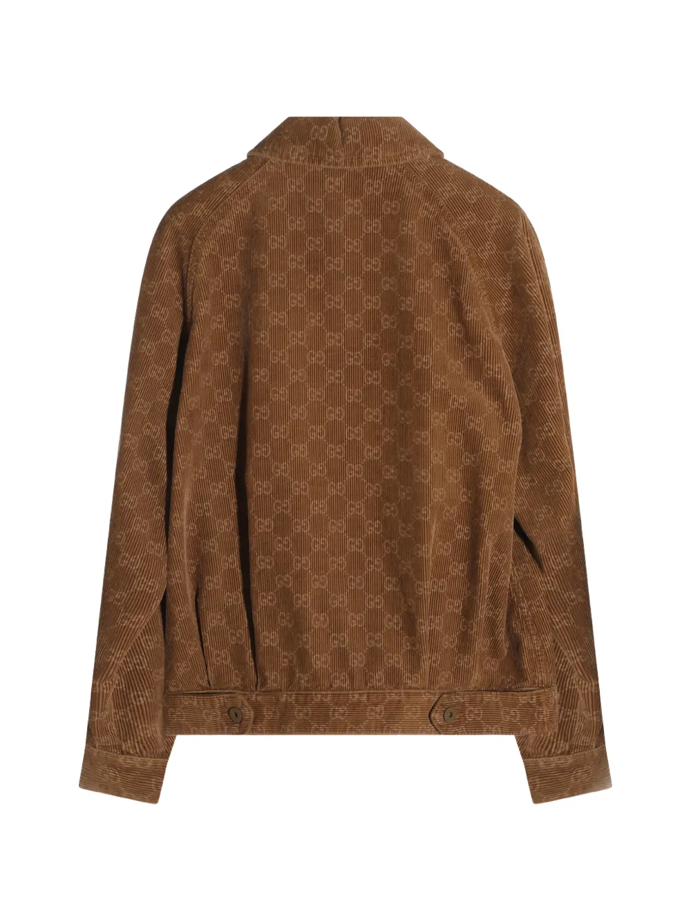 Gucci Kids GG Supreme corduroy jacket Bruin