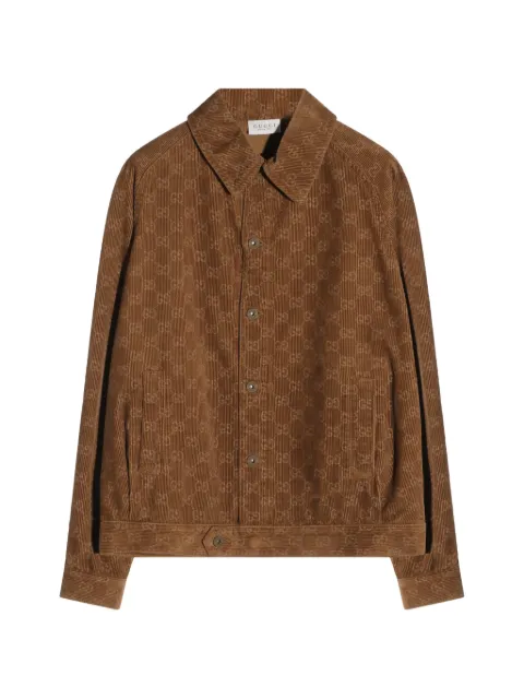 Gucci Kids GG Supreme corduroy jacket