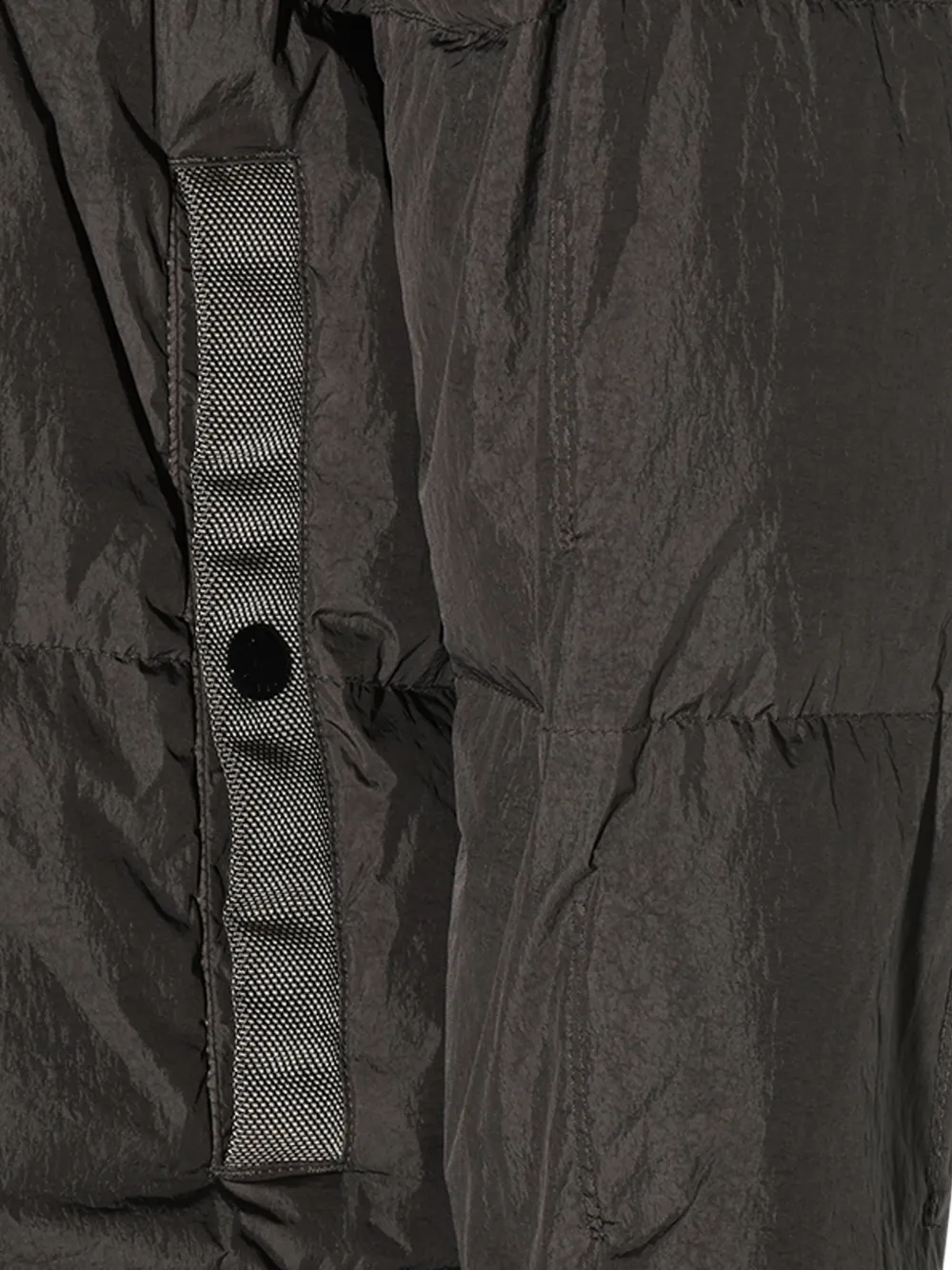 Stone Island Crinkle Reps gewatteerd jack Grijs