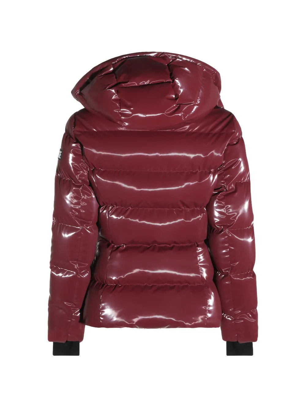 Mackage glossy-finish padded jacket Rood