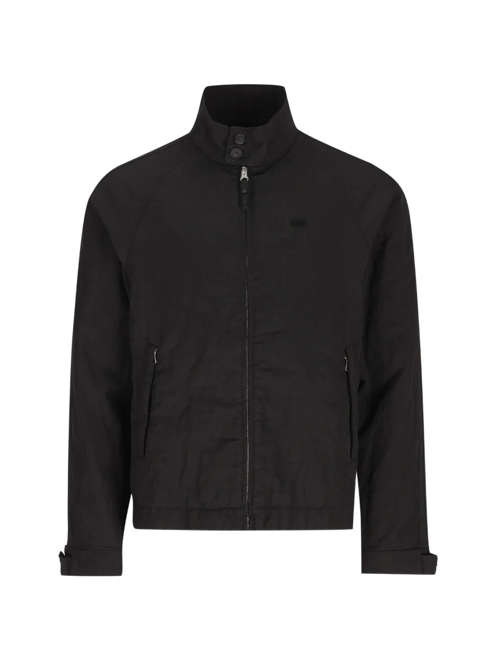 Massimo Osti Studio raglan-sleeve high-neck jacket - Nero
