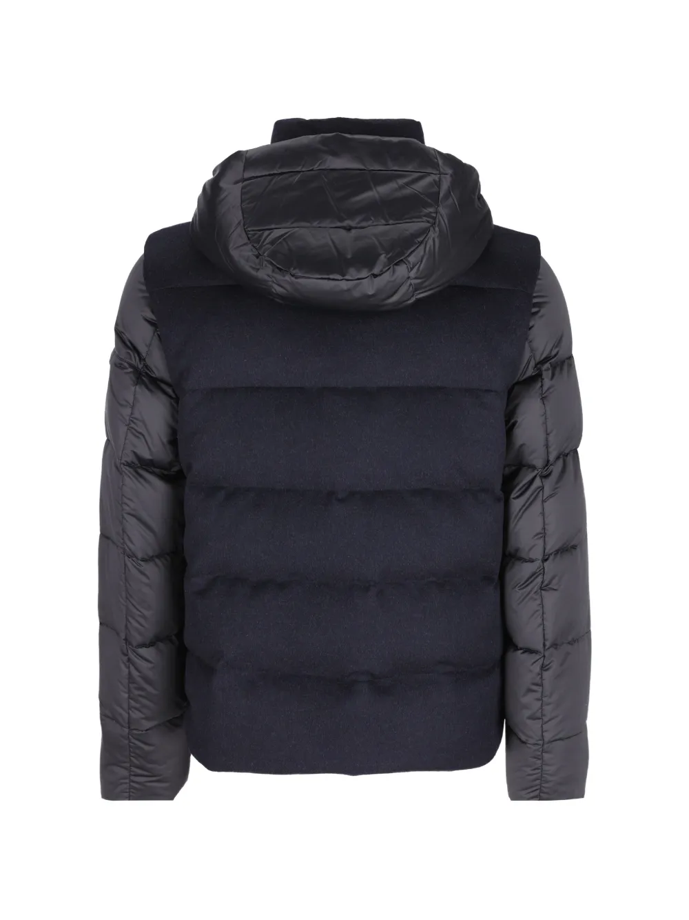 Moorer Jack met capuchon Blauw