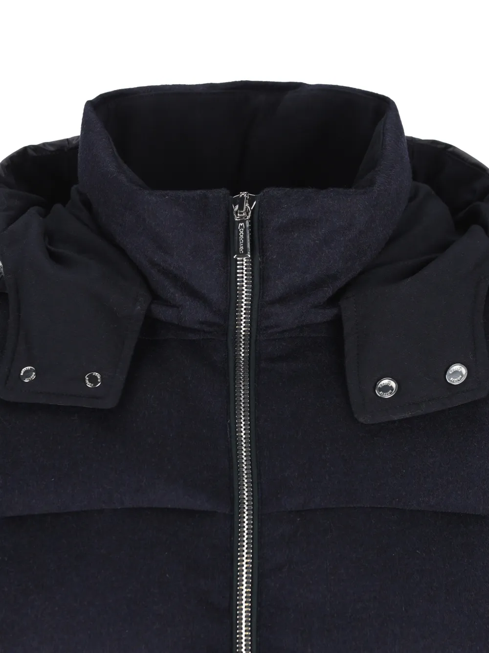 Moorer Jack met capuchon Blauw