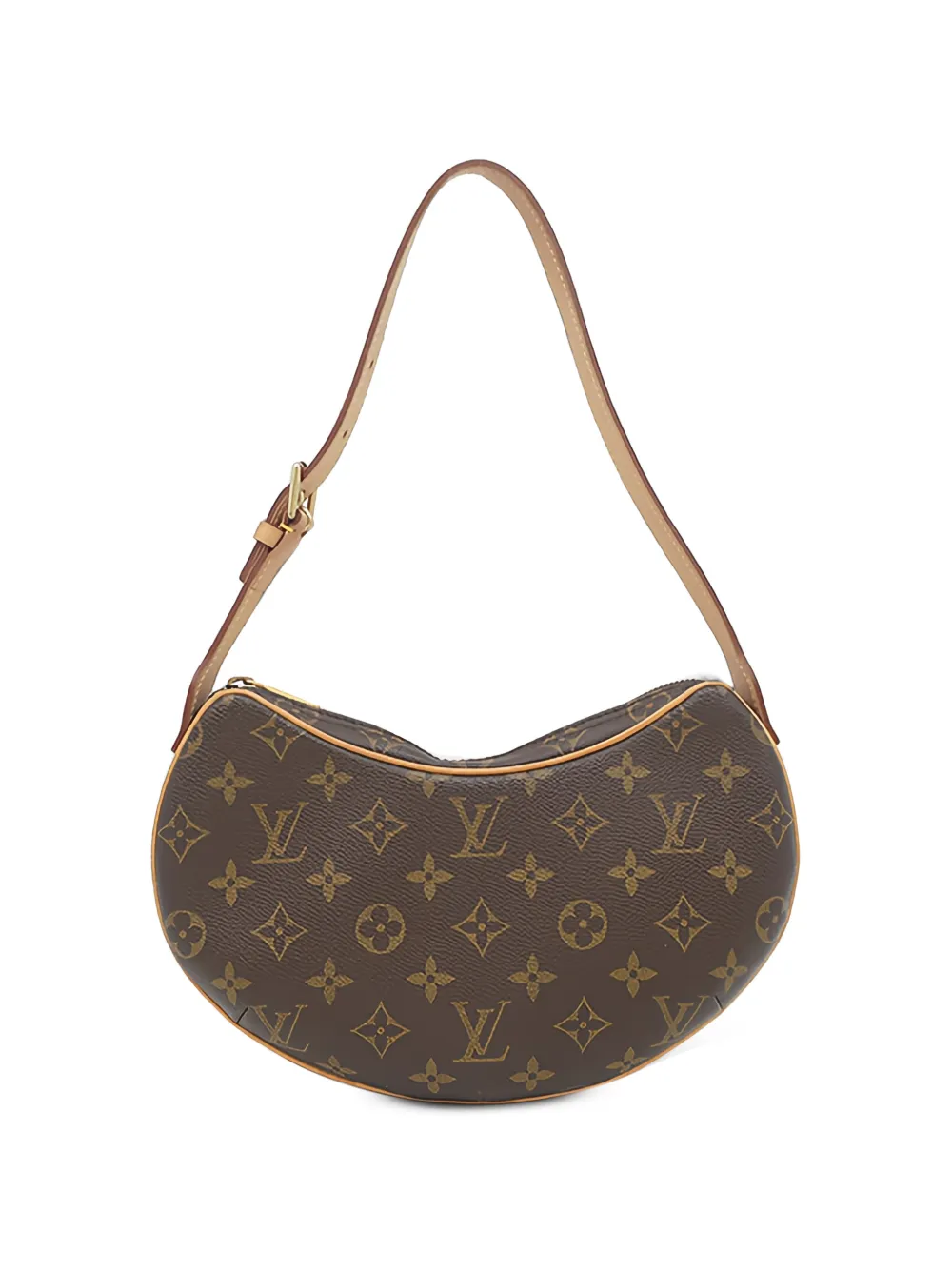Louis Vuitton Pre-Owned 2002 Monogram Croissant PM Tasche - Braun