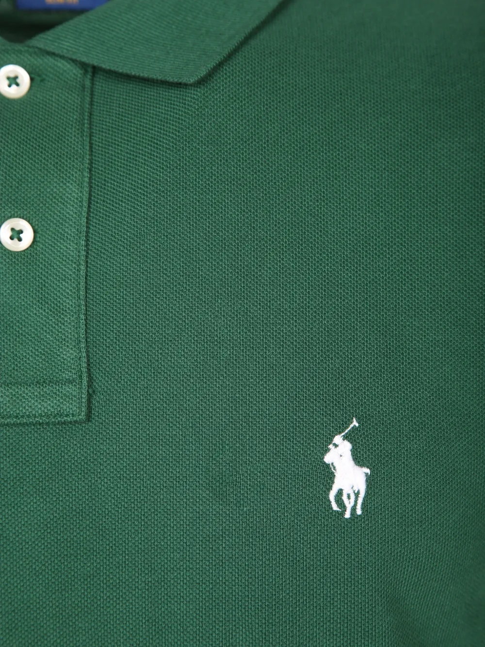 Polo Ralph Lauren Katoenen poloshirt met geborduurd logo Groen