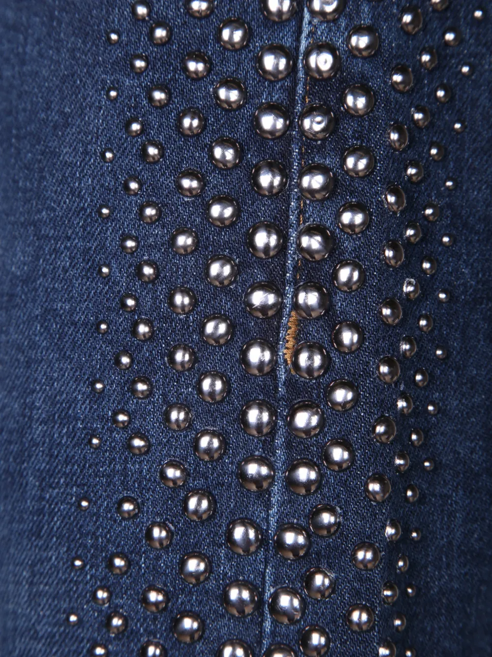 7 For All Mankind Stovepipe jeans verfraaid met studs Blauw