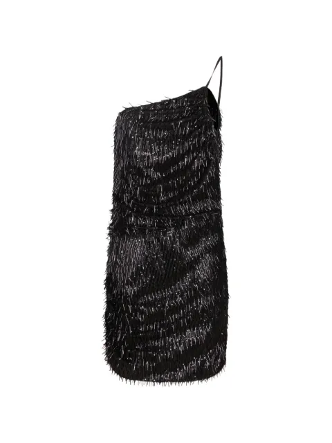 Amen sequin-embellished one-shoulder mini dress