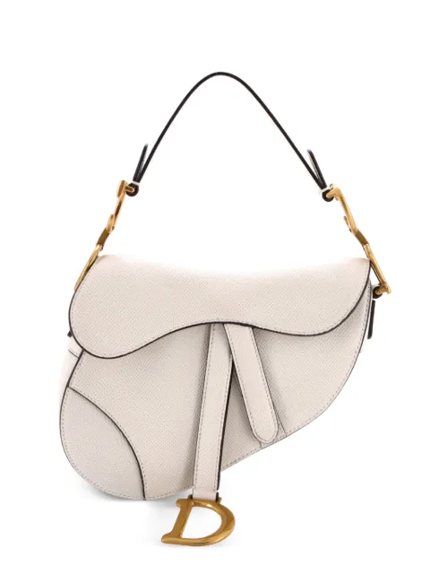 Christian Dior Pre-Owned bolsa de hombro Saddle mini de piel