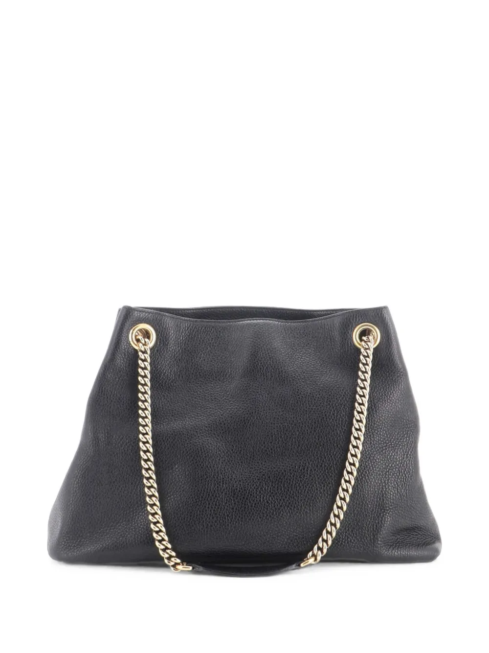 Gucci Pre-Owned Soho Chain Strap Leather Medium shoulder bag - Nero