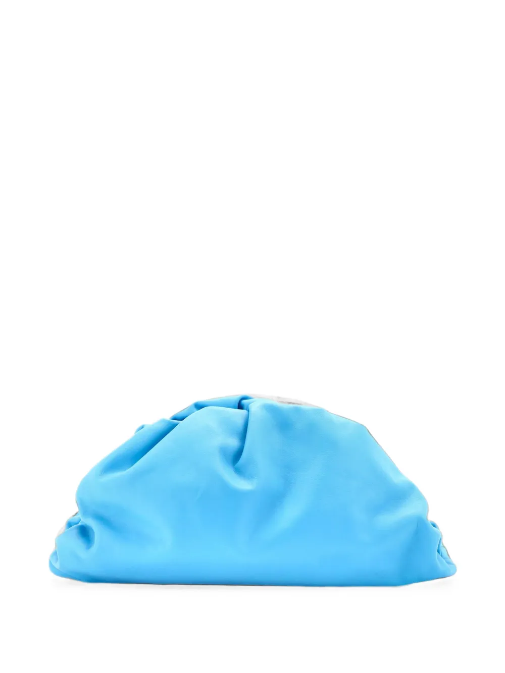 Bottega Veneta Pre-Owned The Pouch Leather Teen clutch bag - Blu