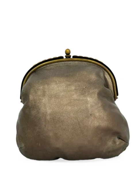 Marni Pre-Owned crystal-embellished frame clutch bag
