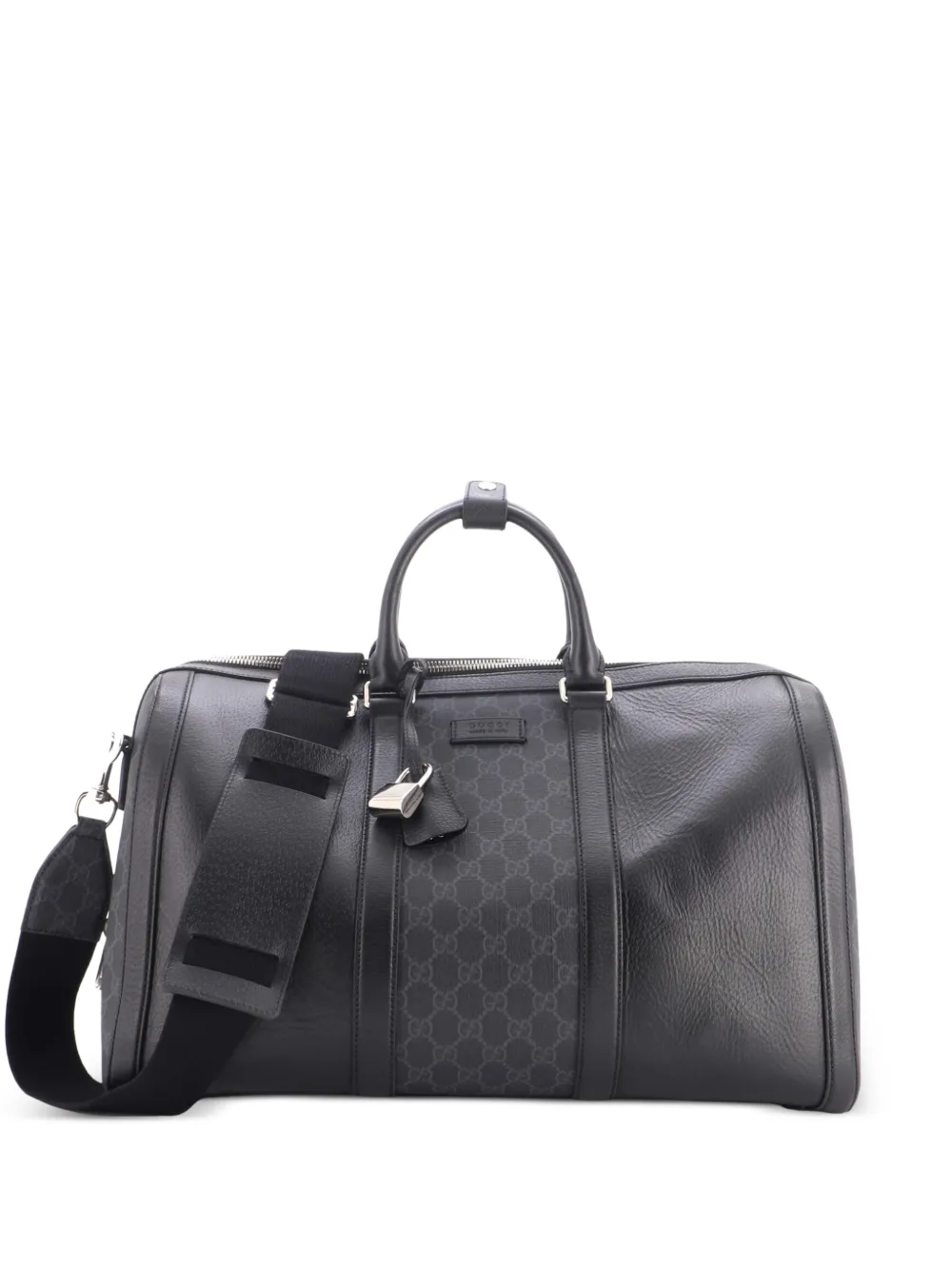 Gucci Pre-Owned sac à dos médium à motif GG - Noir Gucci Pre-Owned sac à dos médium à motif GG - Noir