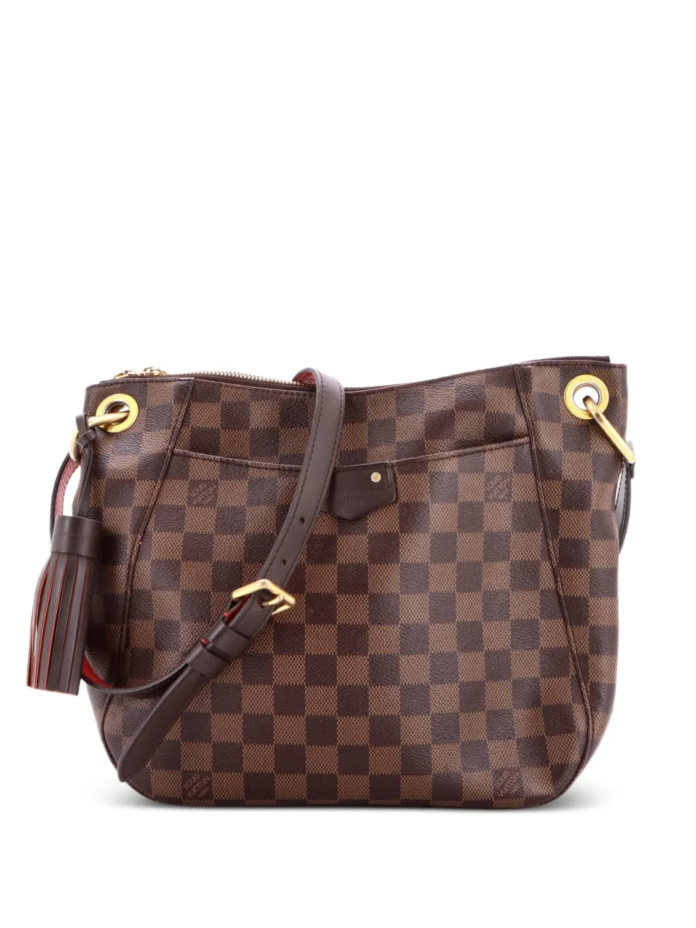 Louis Vuitton Pre-Owned South Bank Besace Bag Damier crossbody bag - Marrone
