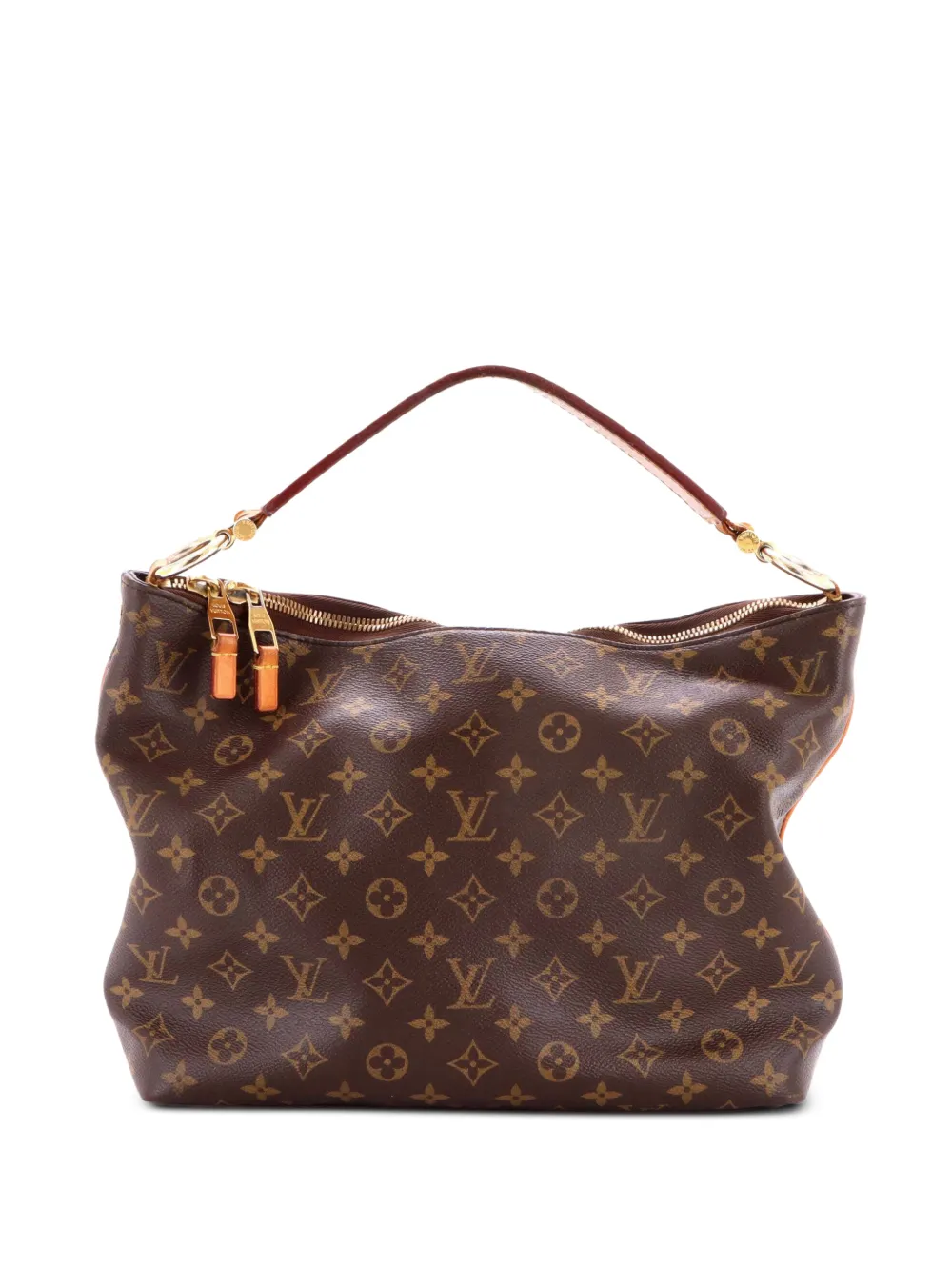 Louis Vuitton Pre-Owned Sully Handbag Monogram Canvas PM hobo bag - Marrone